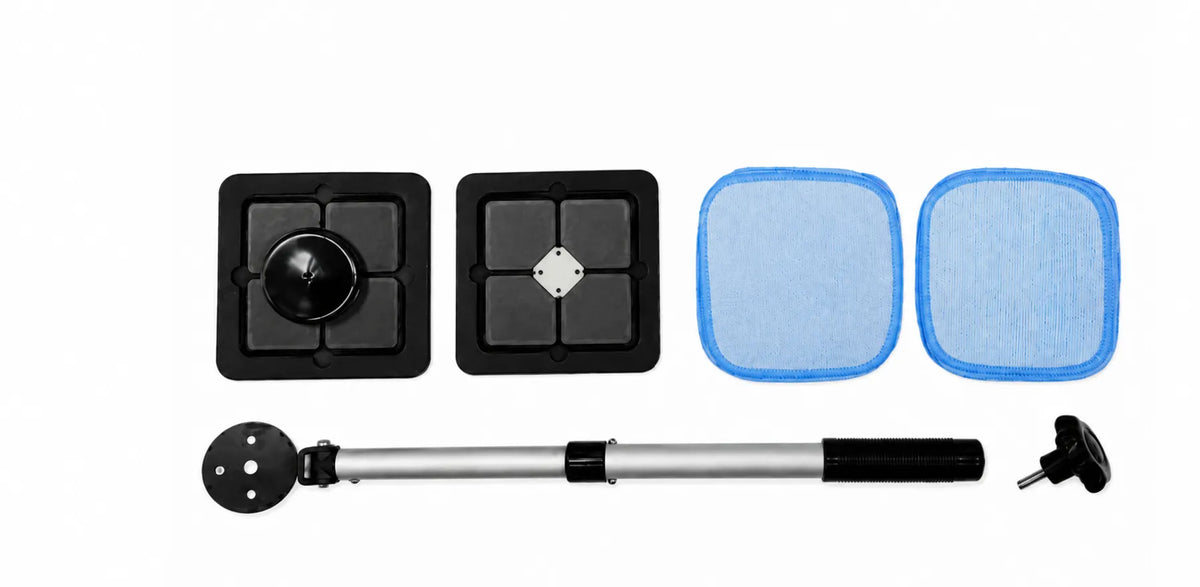🔥LAST DAY 50% OFF - Dual Magnetic Car Windshield Cleaner | Streak-Free Auto Glass Cleaning Kit