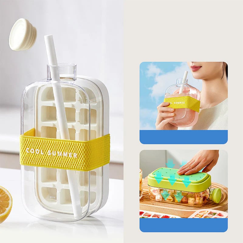 🔥HOT SALE🔥Press-To-Cold Ice Cube Mold & Kettle