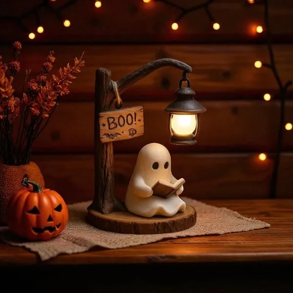 🔥Hot Sale 50% OFF🔥- Cute Ghost Reading Lantern