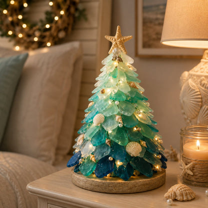 DIY Sea Glass 3D Christmas Tree Kit