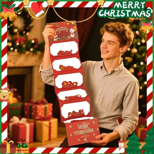 🔥Buy 1 Get 1 Free🎄Fold-Out Christmas Money Gift Card – Make Cash Feel Like a Real Present