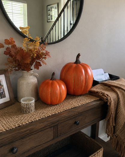 🔥New Arrival❤️ Lighted Starry Night Glass Pumpkin Set