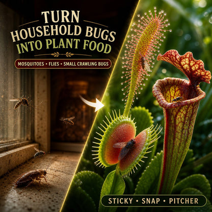 Grow-Your-Own Carnivorous Plant Seed Trio