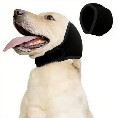 🐶 Sound-Dampening Dog Ear Wrap for Loud Noises & Calming Comfort