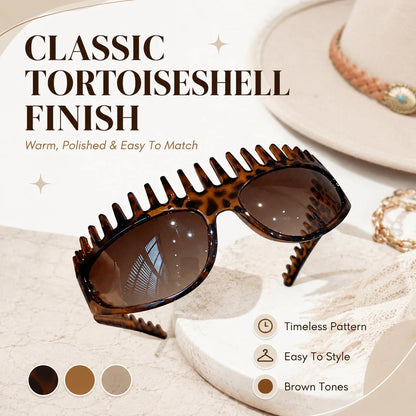🏆1 Bestselling🏆2-In-1 Tortoiseshell Headband Sunglasses