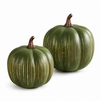 🔥New Arrival❤️ Lighted Starry Night Glass Pumpkin Set