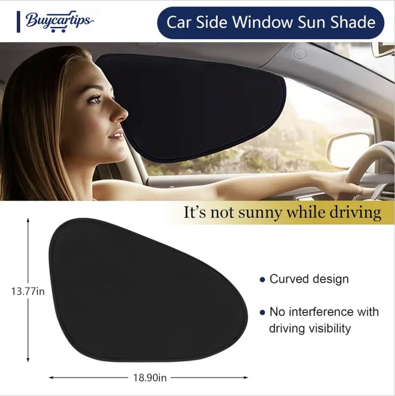🌞Static cling Side Window Sun Shade