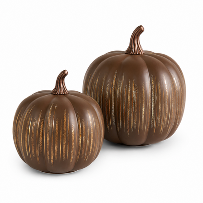 🔥New Arrival❤️ Lighted Starry Night Glass Pumpkin Set