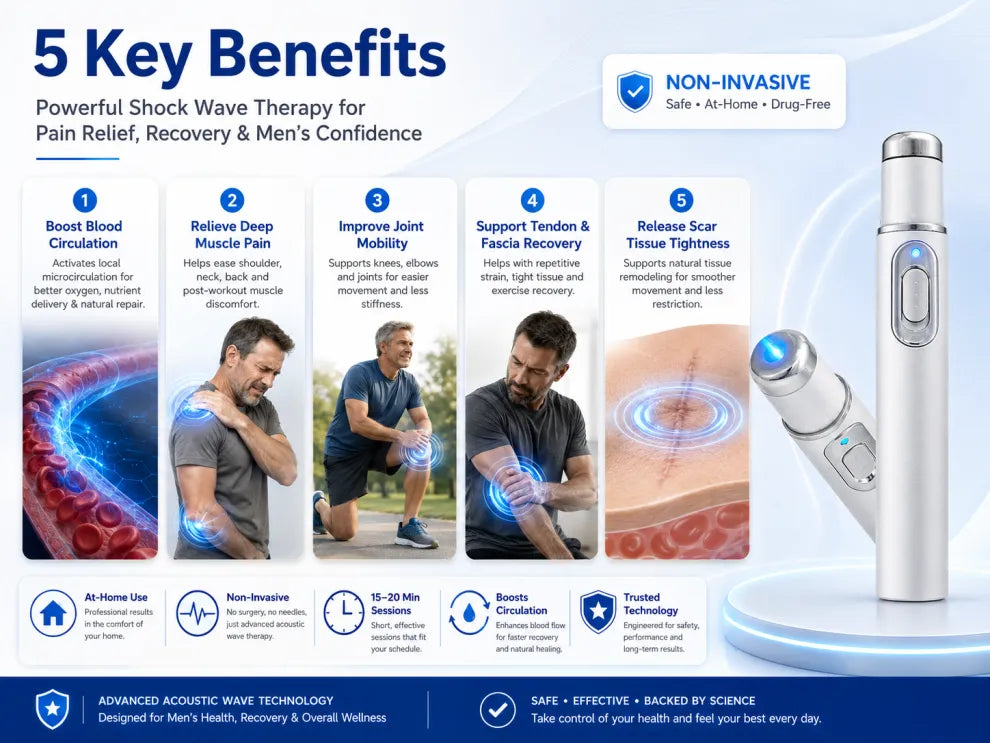 Advanced Acoustic Therapy Device – Restore Core Vitality & Relieve Deep Discomfort