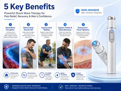 Advanced Acoustic Therapy Device – Restore Core Vitality & Relieve Deep Discomfort