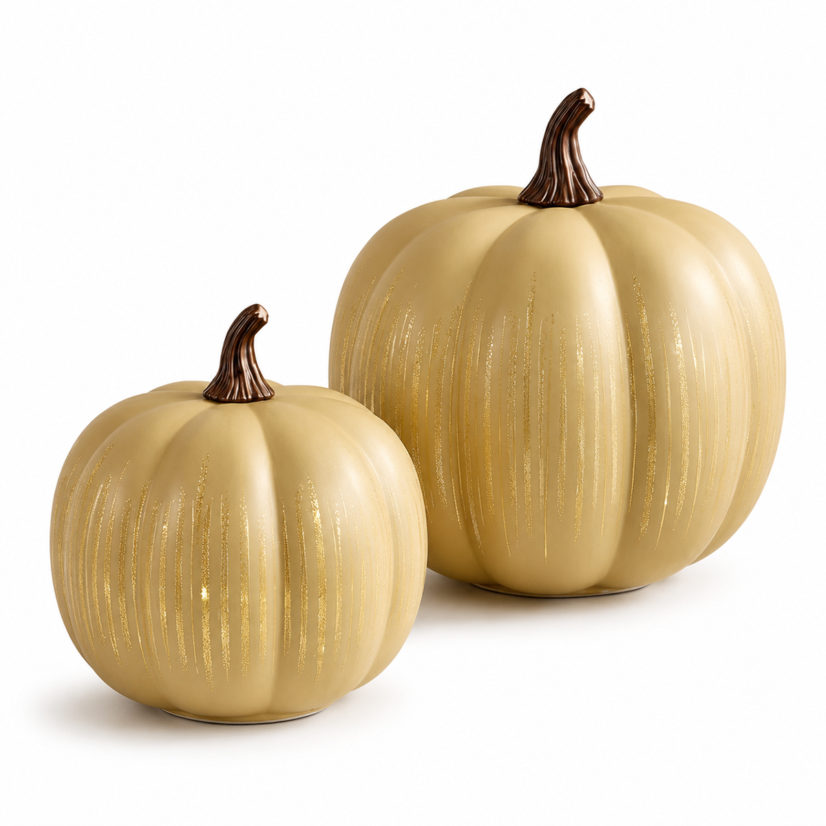 🔥New Arrival❤️ Lighted Starry Night Glass Pumpkin Set