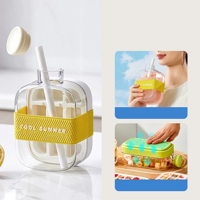 🔥HOT SALE🔥Press-To-Cold Ice Cube Mold & Kettle