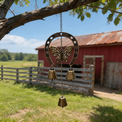 The Horseshoe Heart Wind Chime ❤🐎