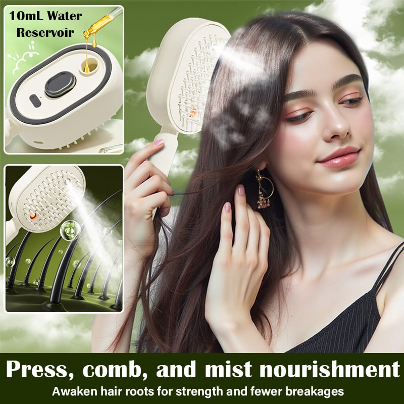 🔥50K+ SOLD!🔥LAST DAY 50% OFF - 2026 Electric Spray Air Cushion Massage Comb