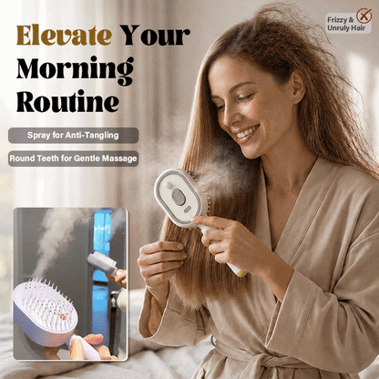 🔥50K+ SOLD!🔥LAST DAY 50% OFF - 2026 Electric Spray Air Cushion Massage Comb