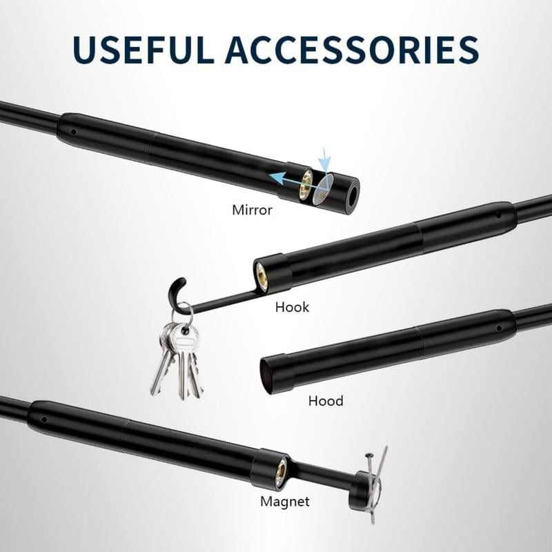 HD Endoscope Camera for iPhone & Android With Light