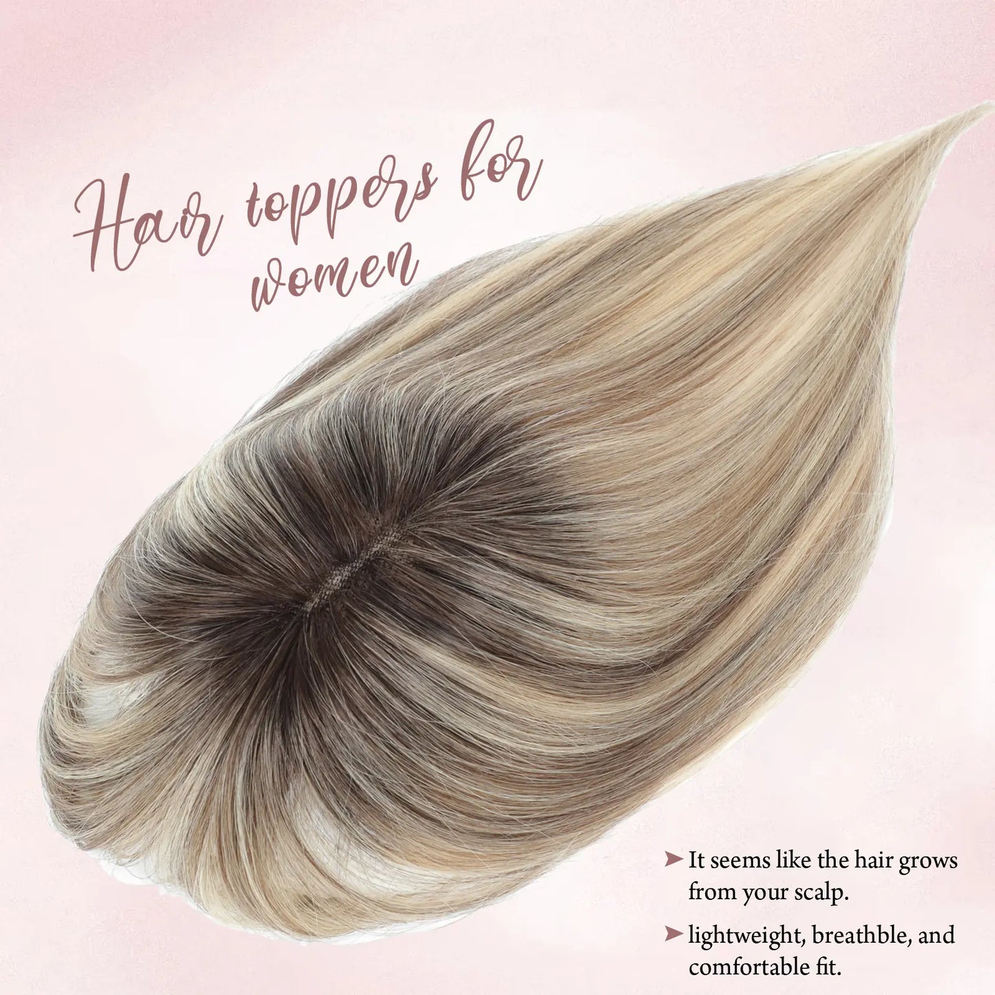 3D Clip-In Bangs Hair Topper for Women – Natural-Looking Volume & Coverage