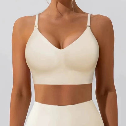 🌓Last Day 49% OFF-🔥Women's Solid Color Wireless Backless Bra