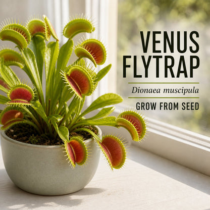 Grow-Your-Own Carnivorous Plant Seed Trio