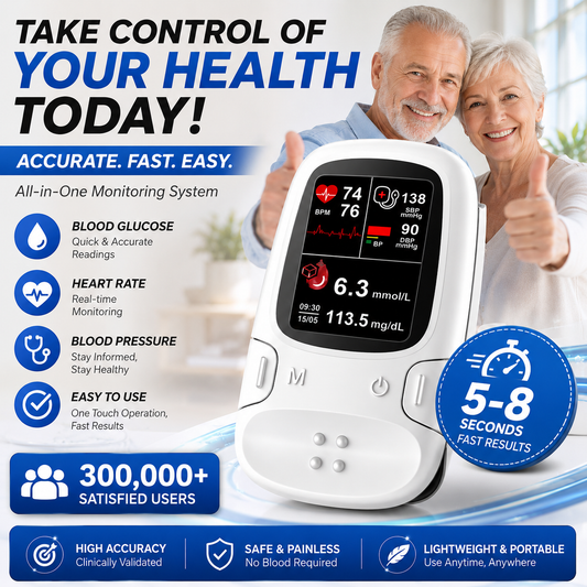 Your Daily Wellness Companion🔥Multi-Function Health Monitoring Device ❤️One Minute Wellness Check