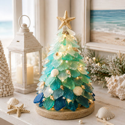 DIY Sea Glass 3D Christmas Tree Kit