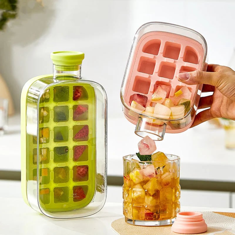 🔥HOT SALE🔥Press-To-Cold Ice Cube Mold & Kettle