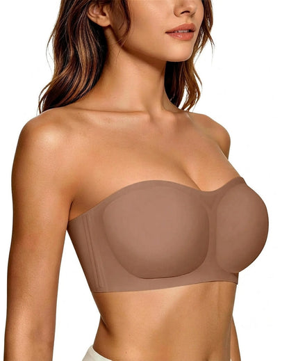 Strapless Non Slip Bandeau Jelly Bra