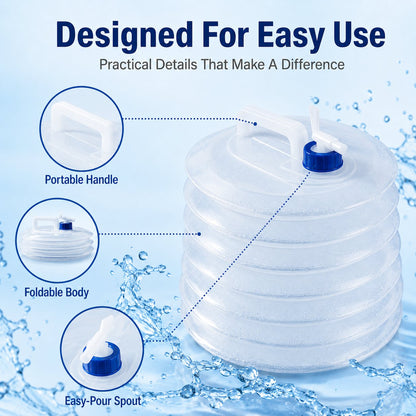 Collapsible Portable Water Container