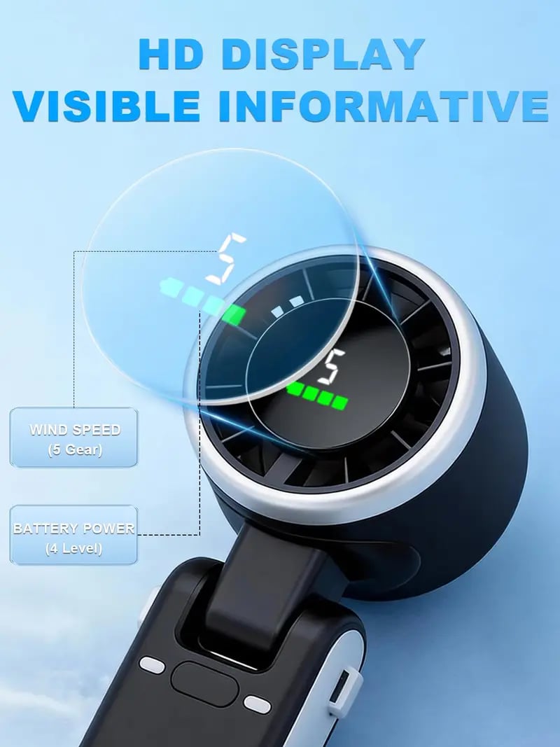 🌪️ Portable Handheld Turbo Fan