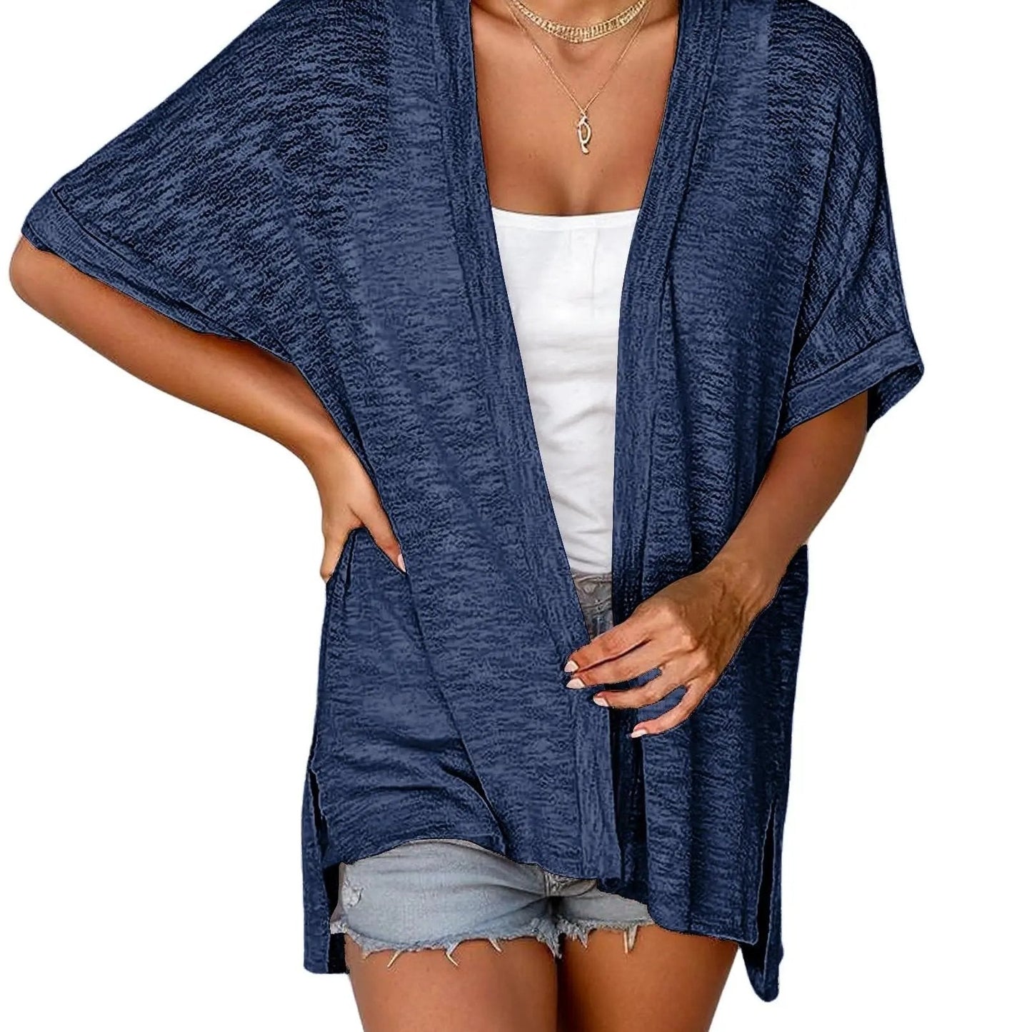 Womens Lightweight Cardigan 2026 Summer Short Sleeve