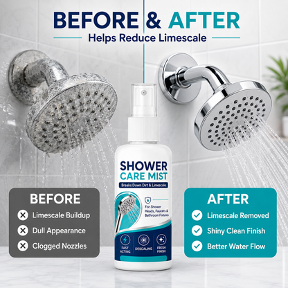 🚿✨Fast-Acting Shower Limescale Remover Spray🧼💪
